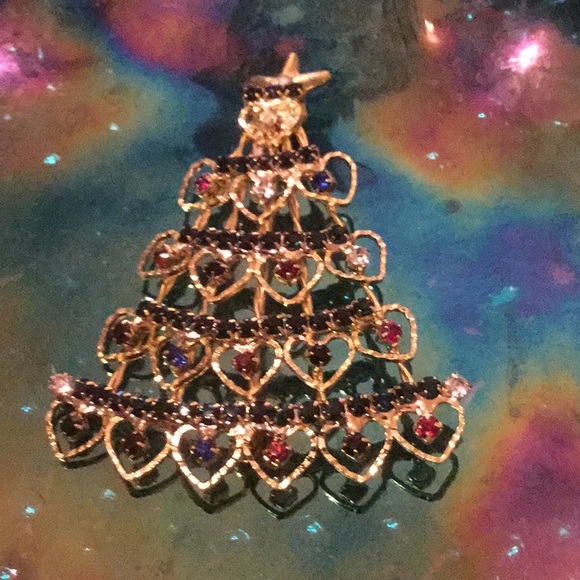 ๐NWT Monet Too Fun Holiday Rhinestone Brooch ๐ - Picture 5 of 7